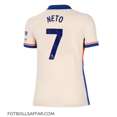 Chelsea Pedro Neto #7 Bortatröja Dam 2024-25 Kortärmad